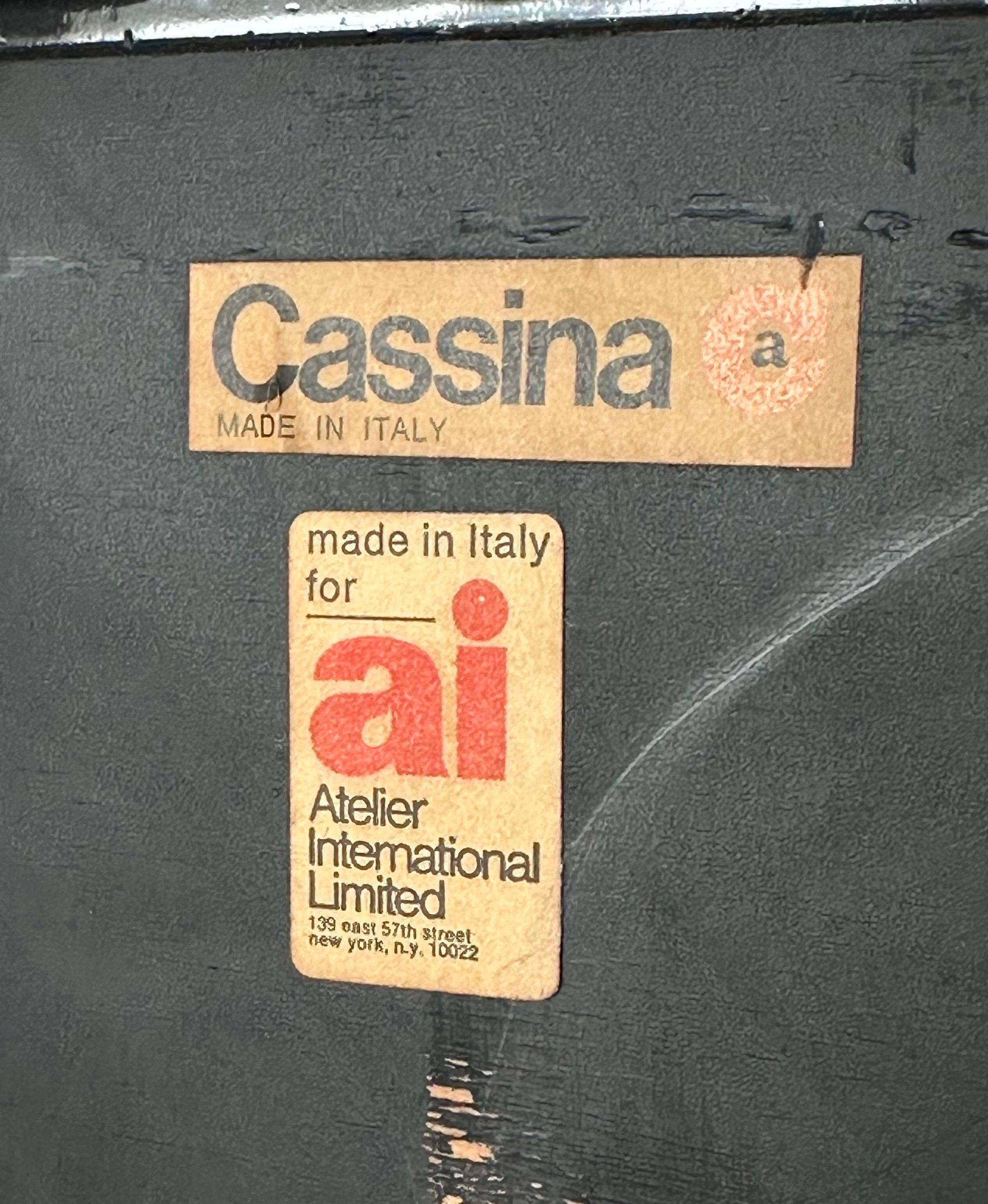 Metà XX secolo Divano italiano moderno Soriana disegnato da Afra & Tobia Scarpa per Cassina, anni '60 in vendita