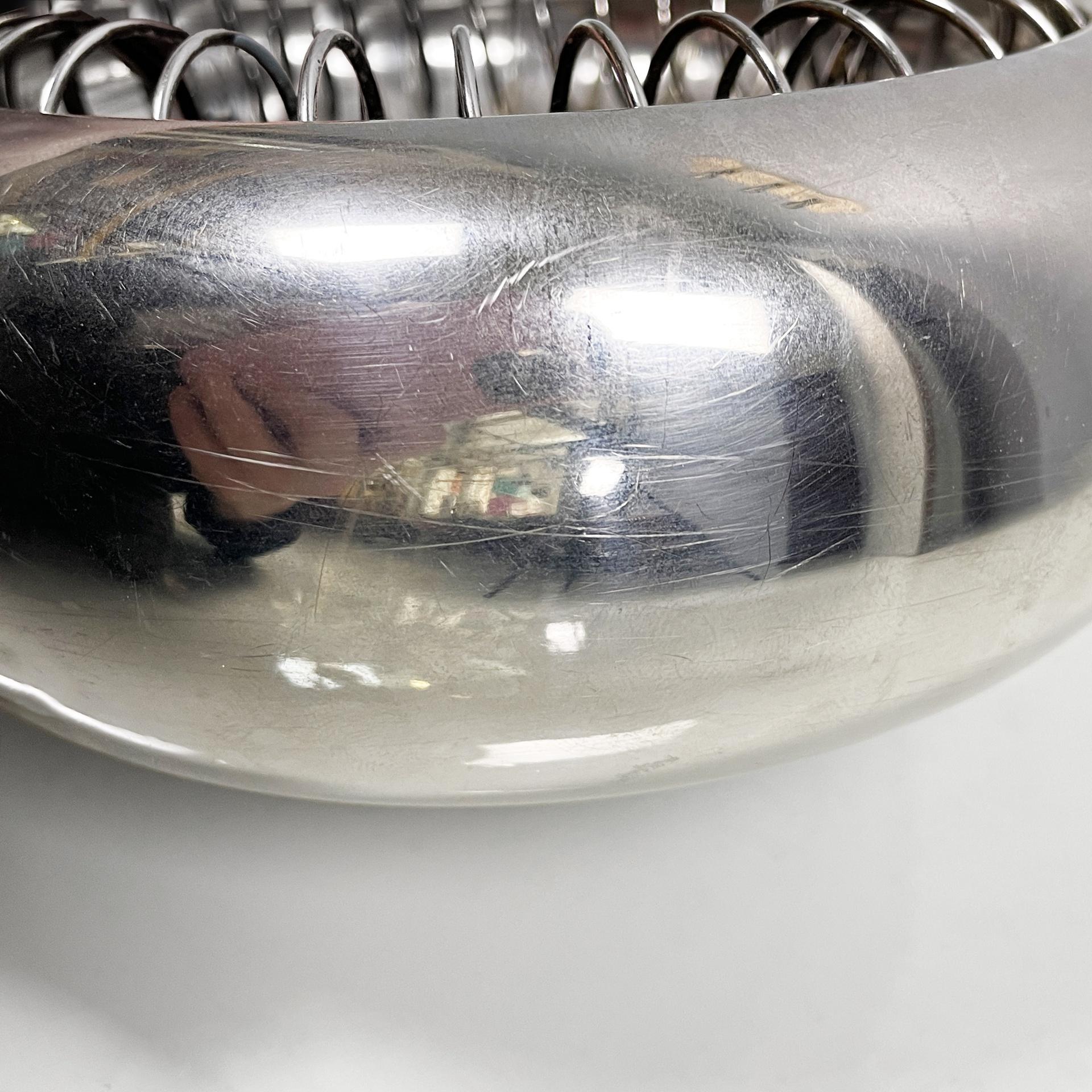Italian modern steel ashtray Spirale by Achille Castiglioni for Alessi, 1990s in vendita 1
