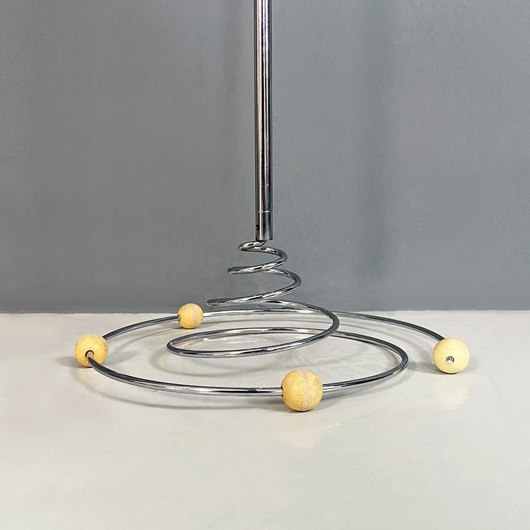 Italian Modern Steel Floor-to-ceiling Lamp by Francesco Fois for Reggiani, 1970s For Sale 2