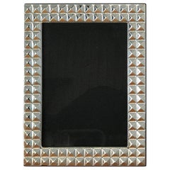 Italian Modern Sterling Pyramidal Frame