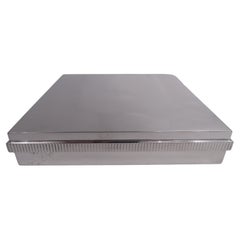 Italian Modern Sterling Silver Box
