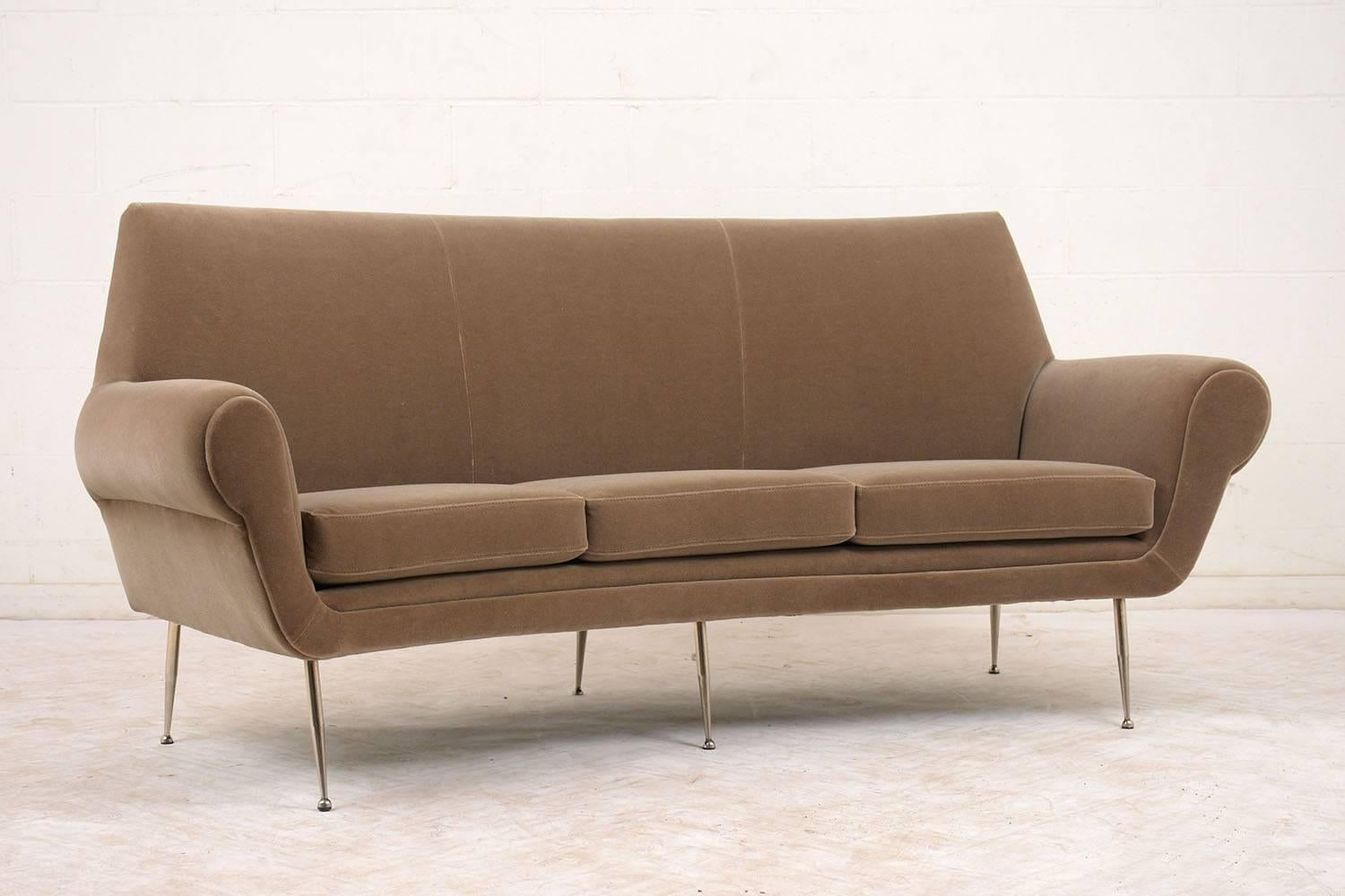 mohair sofa modern