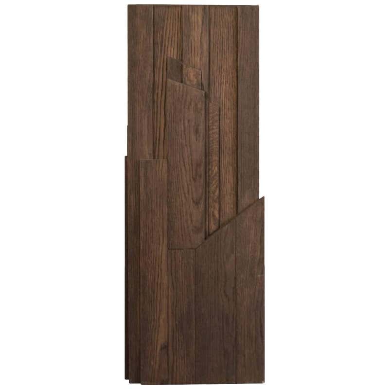 Solid Teak Wood Column Base of Traditional Javanese House, Organic c ...