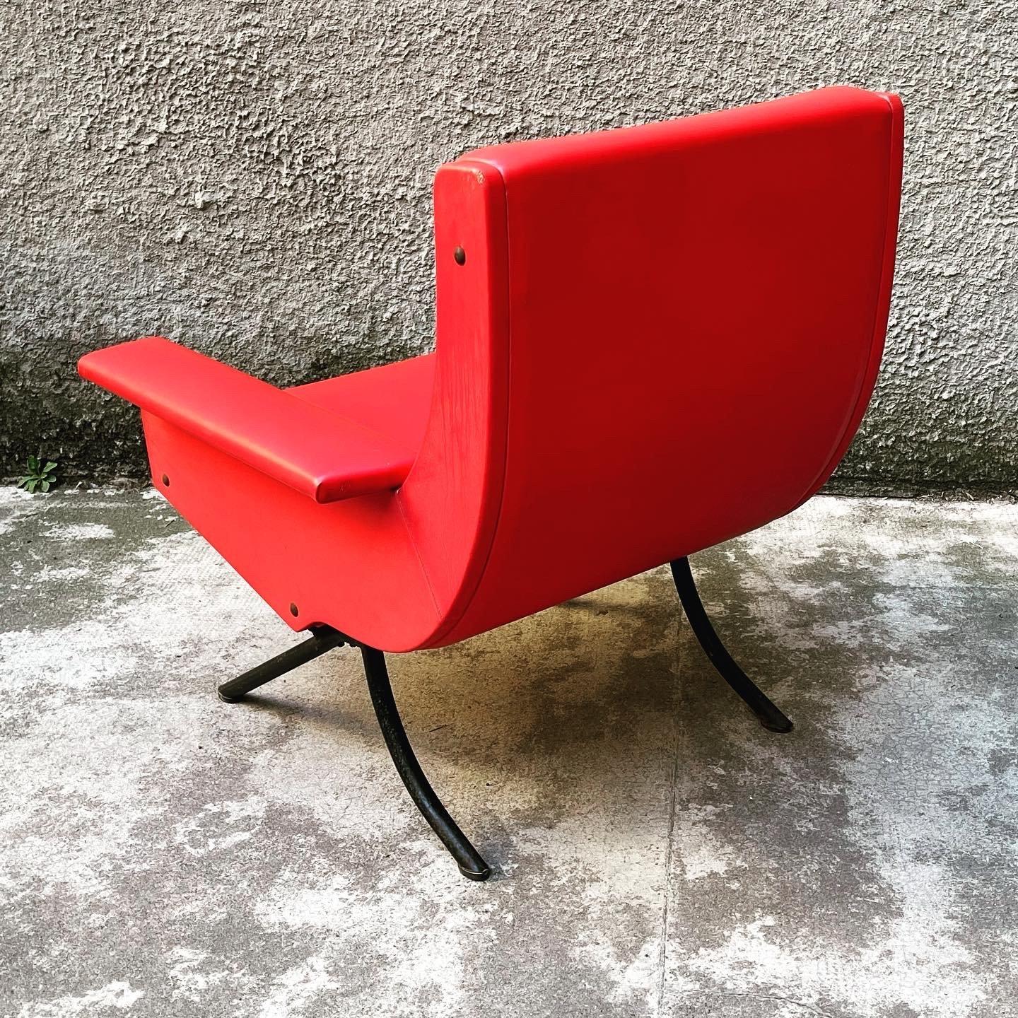 Italienische Moderne Suite Stühle und Sofa, 3er-Set (Space Age) im Angebot