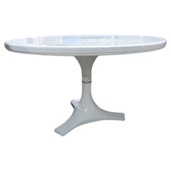 Italian Modern Table By A. Castelli Ferrieri & Ignazio Gardella For Kartell