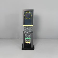 Italian modern table clock Metropole by George J. Sowden for Memphis, 1982