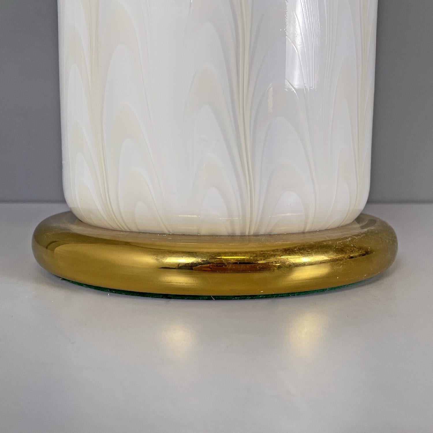 Italian modern table lamp in Murano glass by Fabbian Illuminazione, 1980s For Sale 6