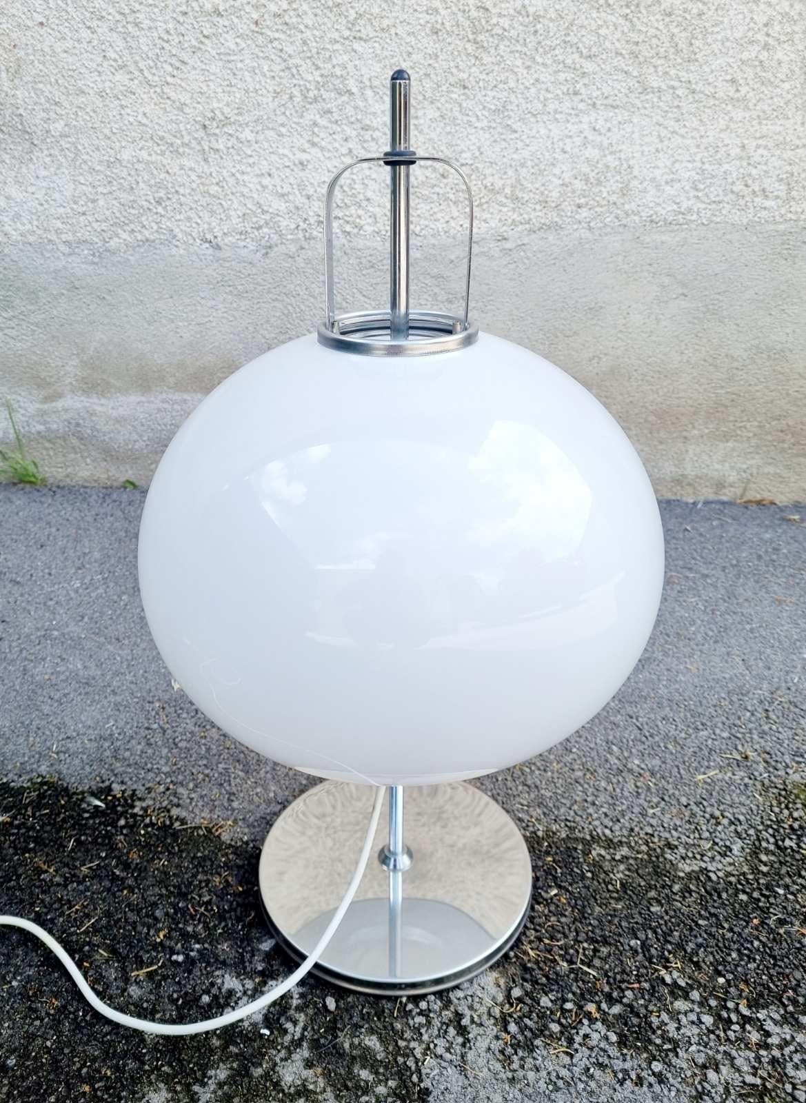 Lampada da tavolo moderna italiana Lucerna di Luigi Massoni & Massoni per Mezzini, Italia anni '70 in vendita 4