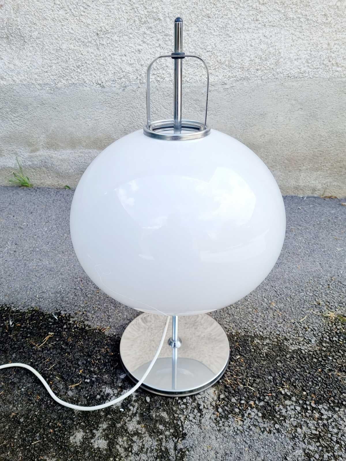 Lampada da tavolo moderna italiana Lucerna di Luigi Massoni & Massoni per Mezzini, Italia anni '70 In condizioni buone in vendita a Lucija, SI