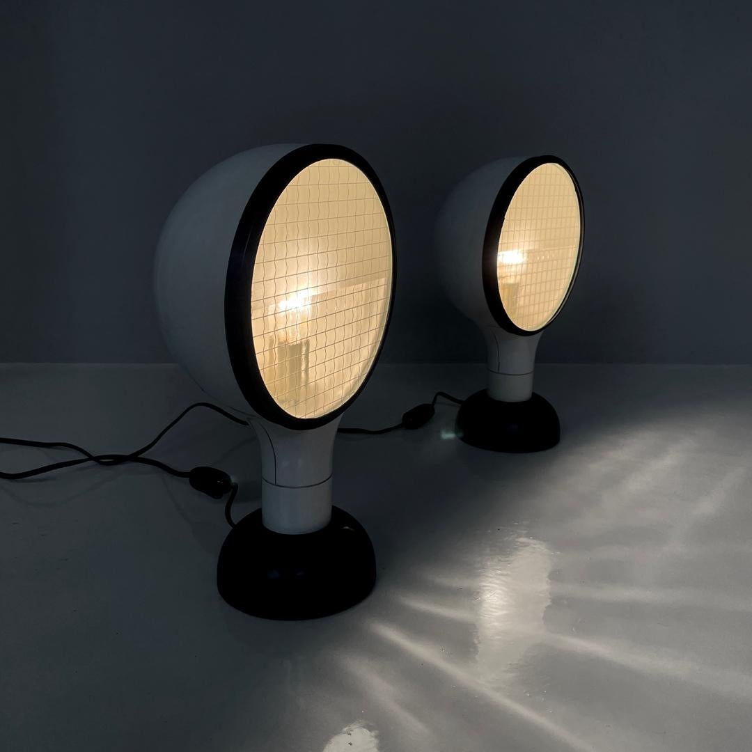 Moderne Lampes de table modernes italiennes Drive par Adalberto Dal Lago pour Francesconi, 1970 en vente