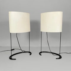 Italian modern table lamps Gala by Paolo Rizzato for Arteluce, 1970s