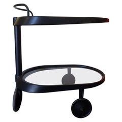 Italian Modern Tea Trolley Bar Cart by Cesare Lacca, 1950s