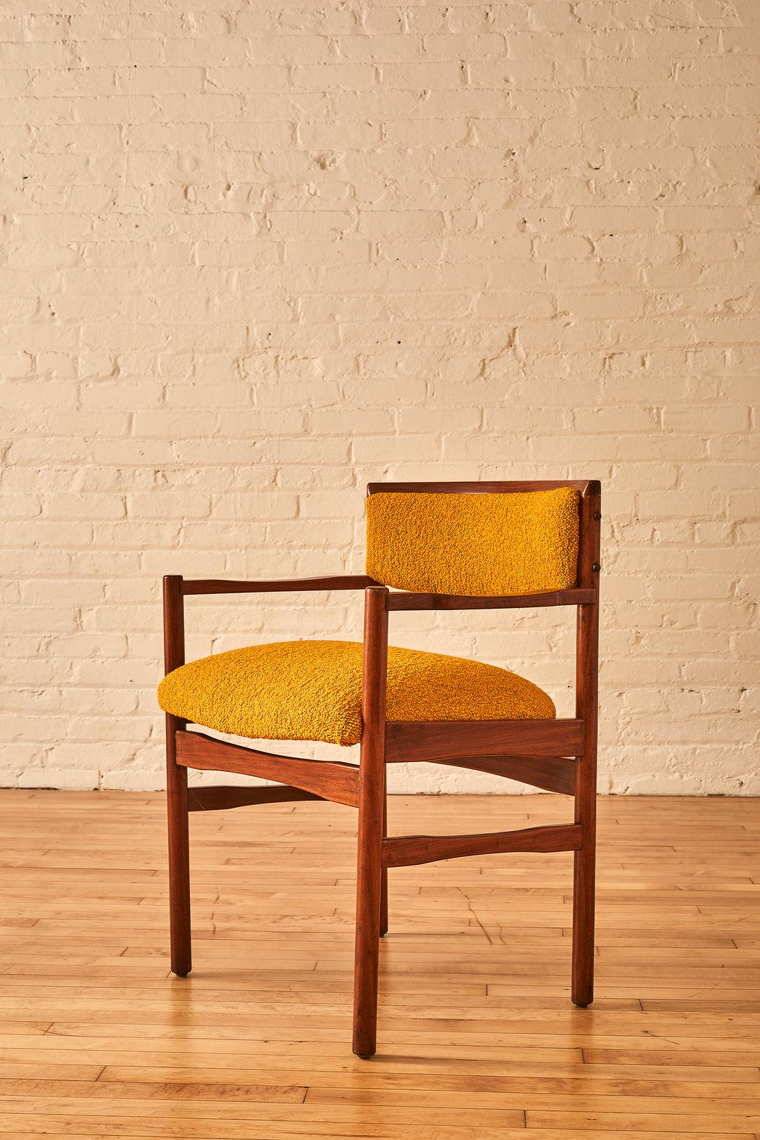 20th Century Italian Modern Teak Dining Chairs