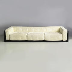 Italian modern Three-seater sofa Cornaro by Carlo Scarpa for Simon Gavina, 1980s