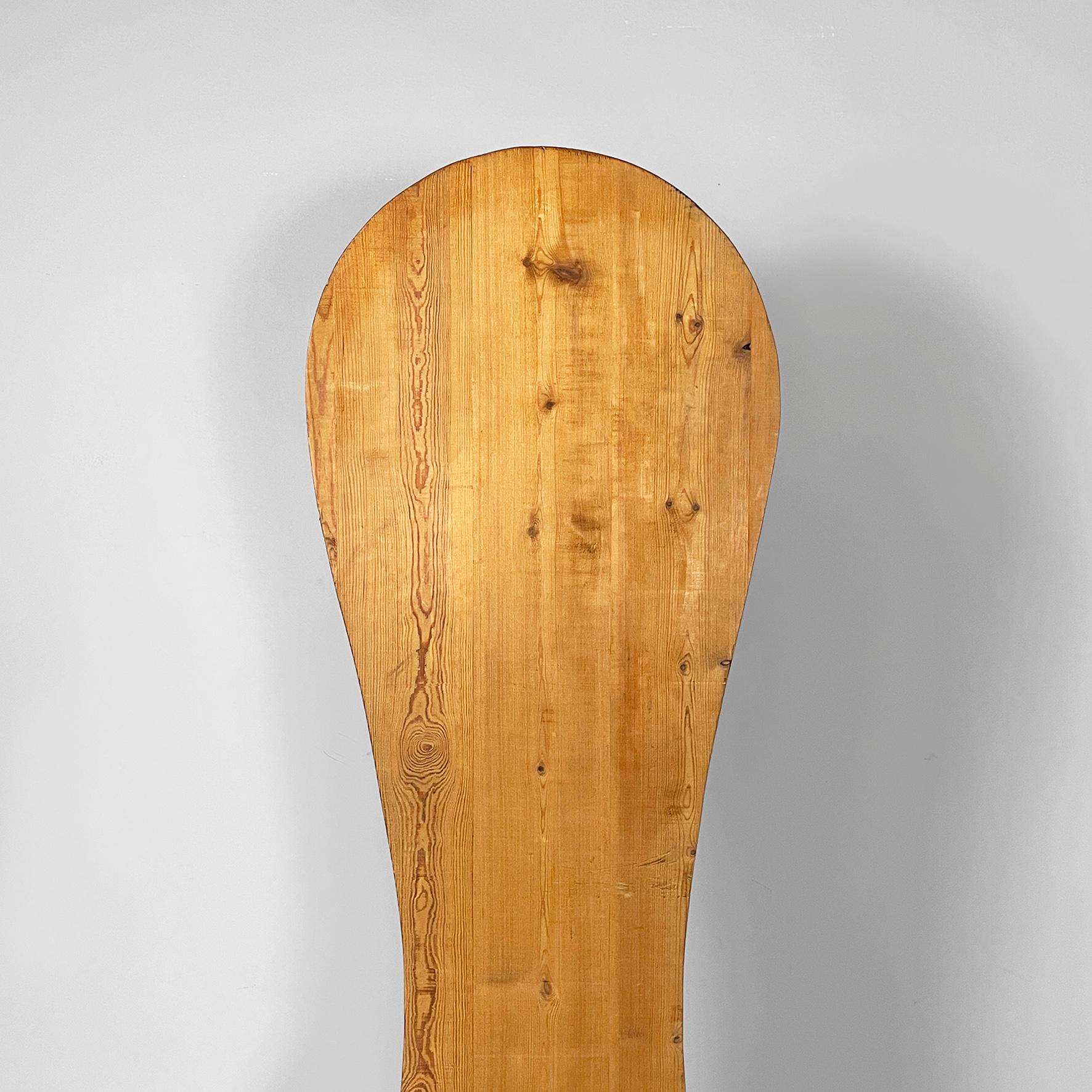 Moderner italienischer Thronsessel von Mario Ceroli für Poltronova, 1970er Jahre 9