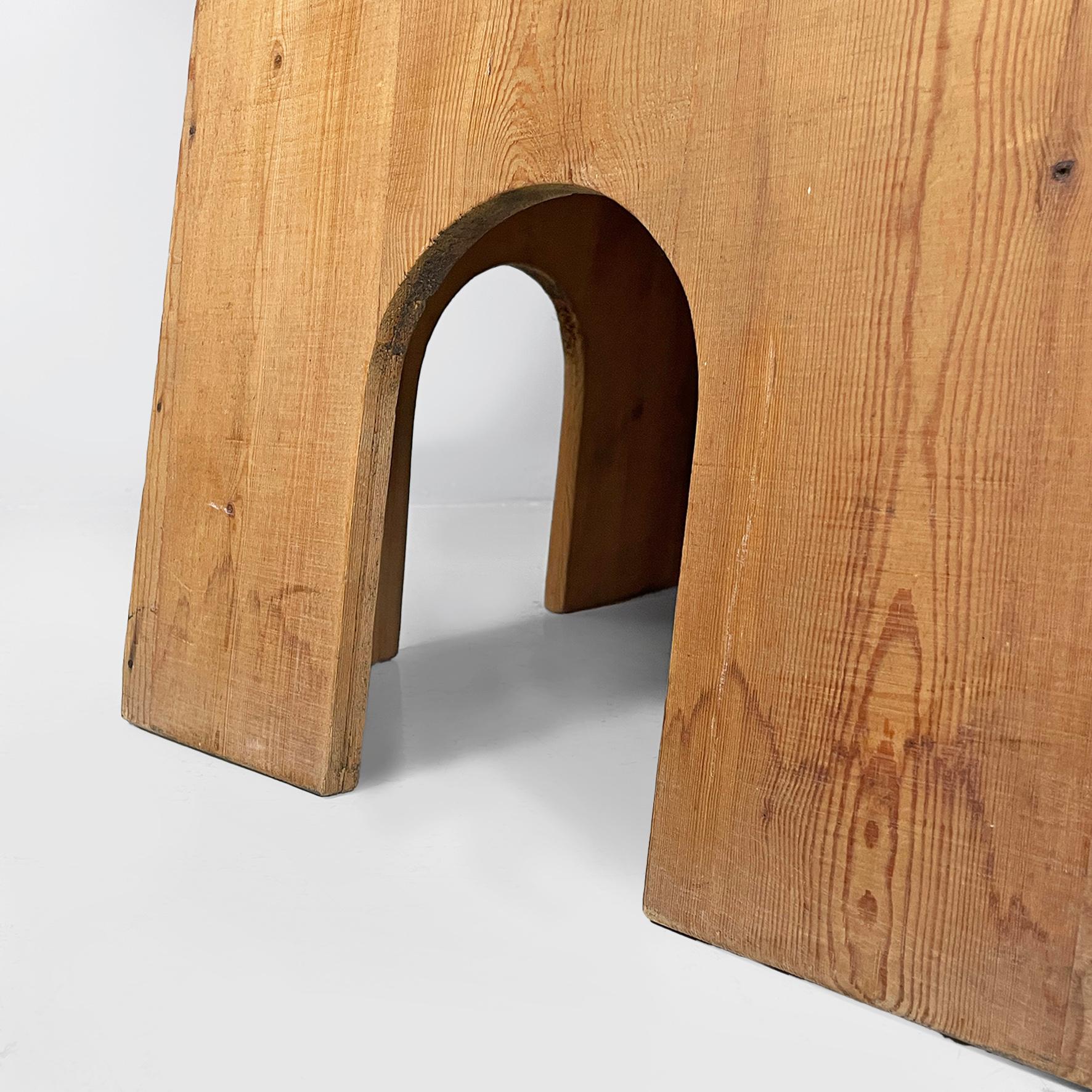 Moderner italienischer Thronsessel von Mario Ceroli für Poltronova, 1970er Jahre im Zustand „Gut“ in MIlano, IT