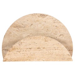 Italian Modern Travertine Table Lamp by Piero Passeri