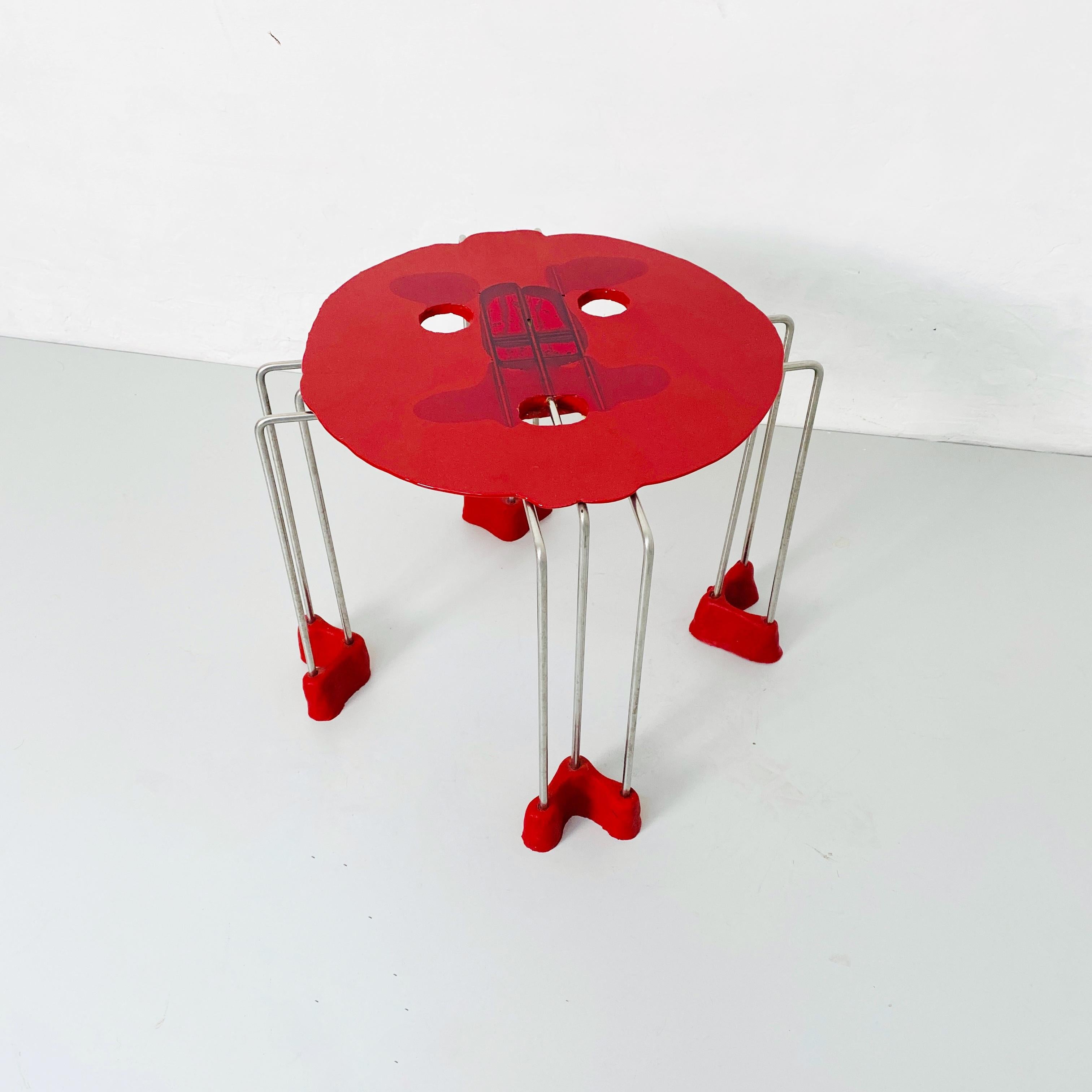 Italian Modern Triple Play Resin Stool by Gaetano Pesce for Fish Design, 2000s For Sale 4