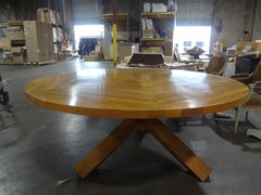 Italian Modern 65 Inch Tripod Center Table Or Dining Table By Cassina