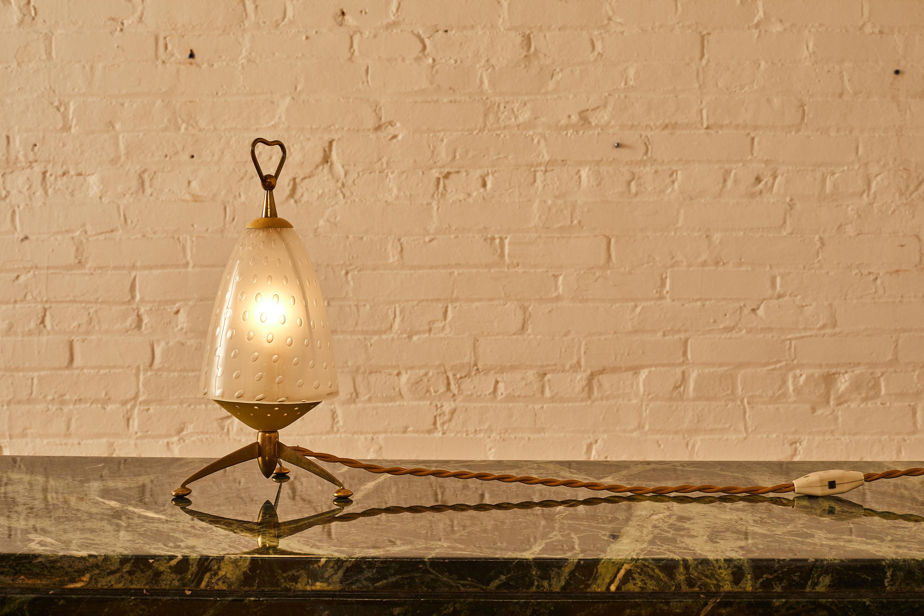 Mid-Century Modern Italian Modern Tripod Table Lamp