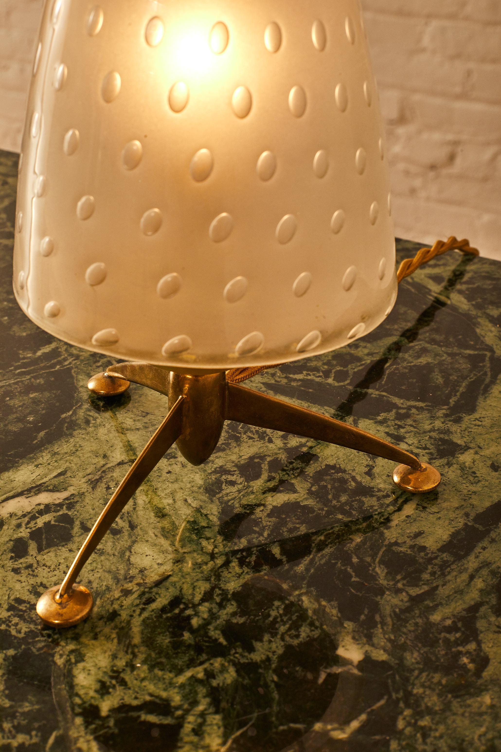 Metal Italian Modern Tripod Table Lamp