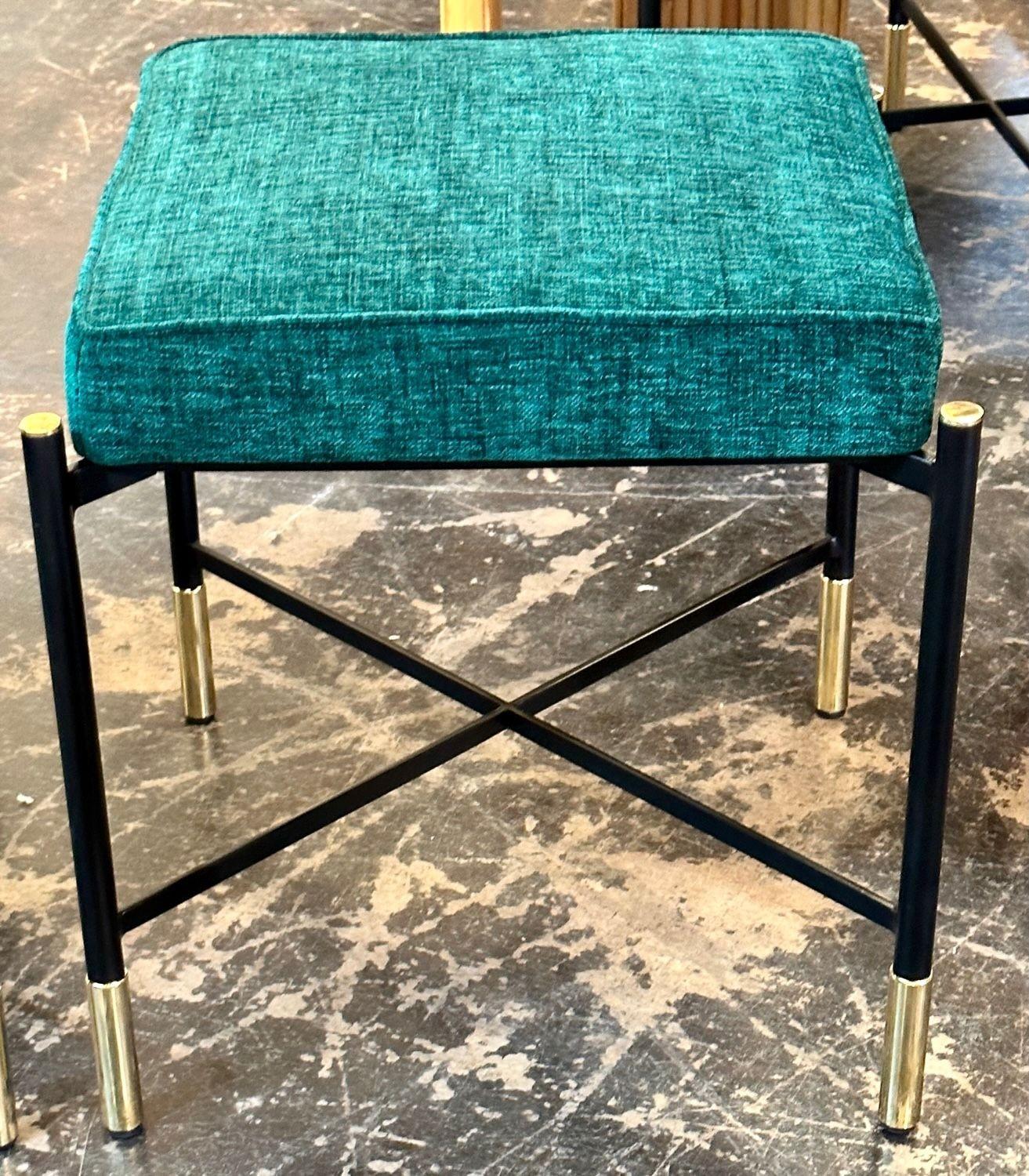Italian Modern Upholstered Bench In Good Condition For Sale In Dallas, TX