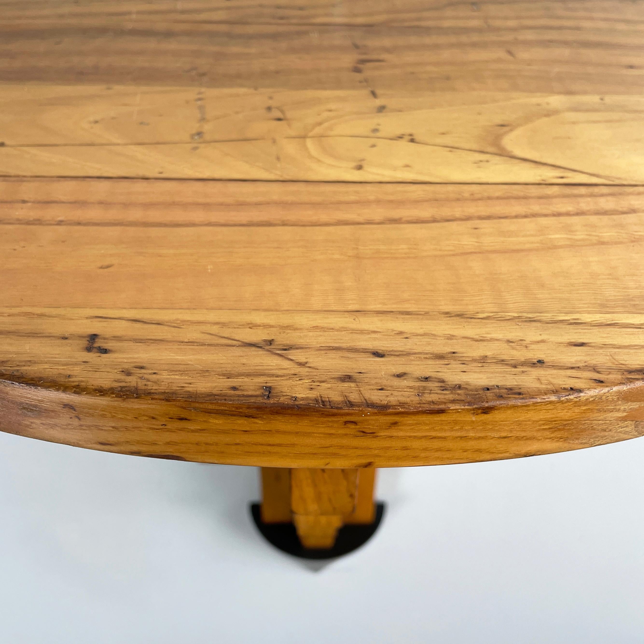 Italienisches modernes geometrisches Wandregal aus Holz, modern, 1980er Jahre im Angebot 1