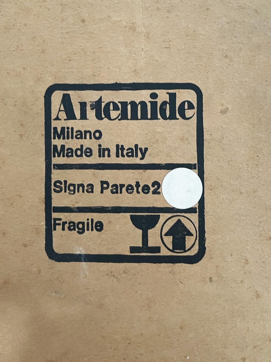 Italian Modern Wall Hanger Signa De Pas D'urbino and Lomazzi for Artemide, 1970s For Sale 6