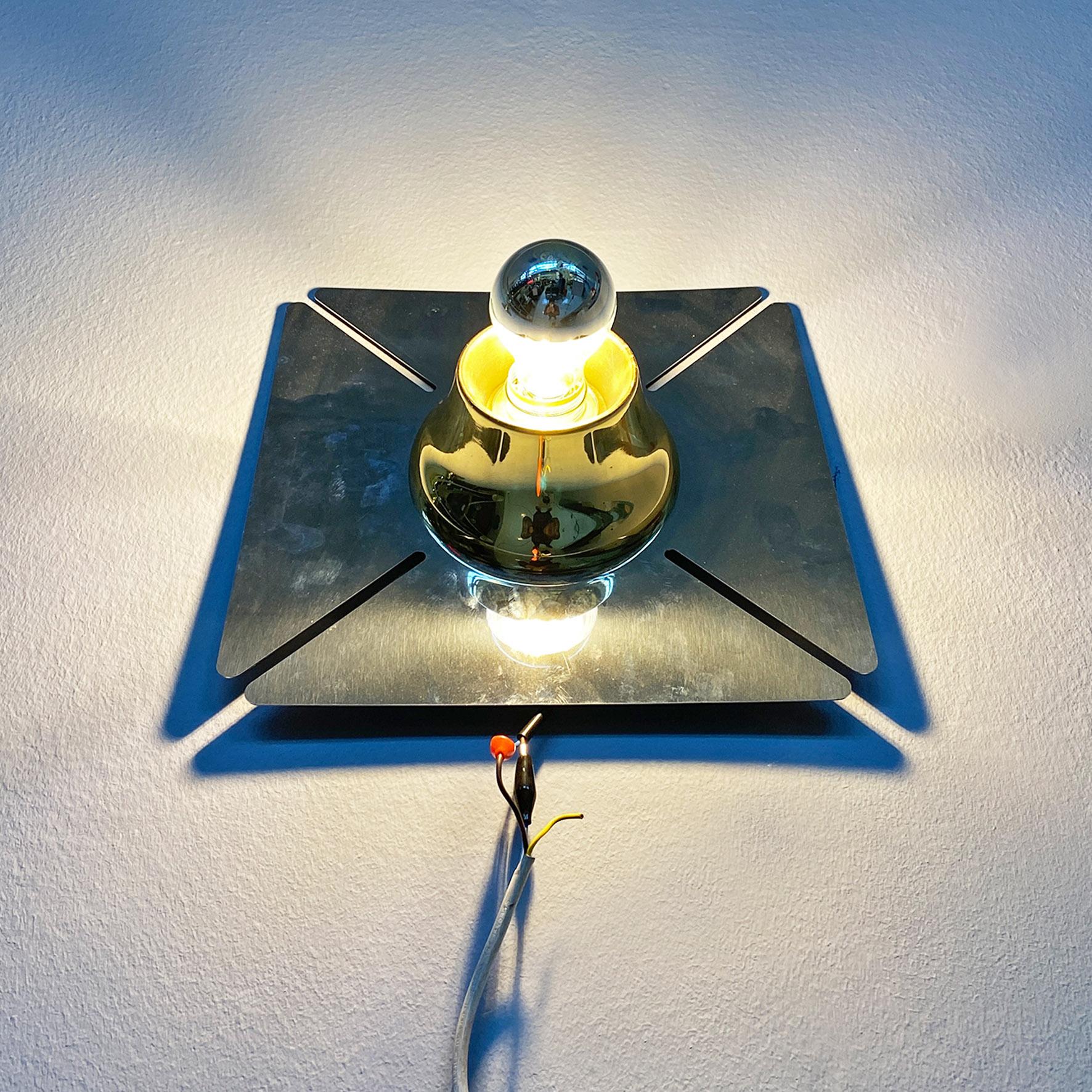 Lampada da parete moderna LSP14 Quadrifoglio di Luigi Caccia Dominioni, 1987 In condizioni buone in vendita a MIlano, IT