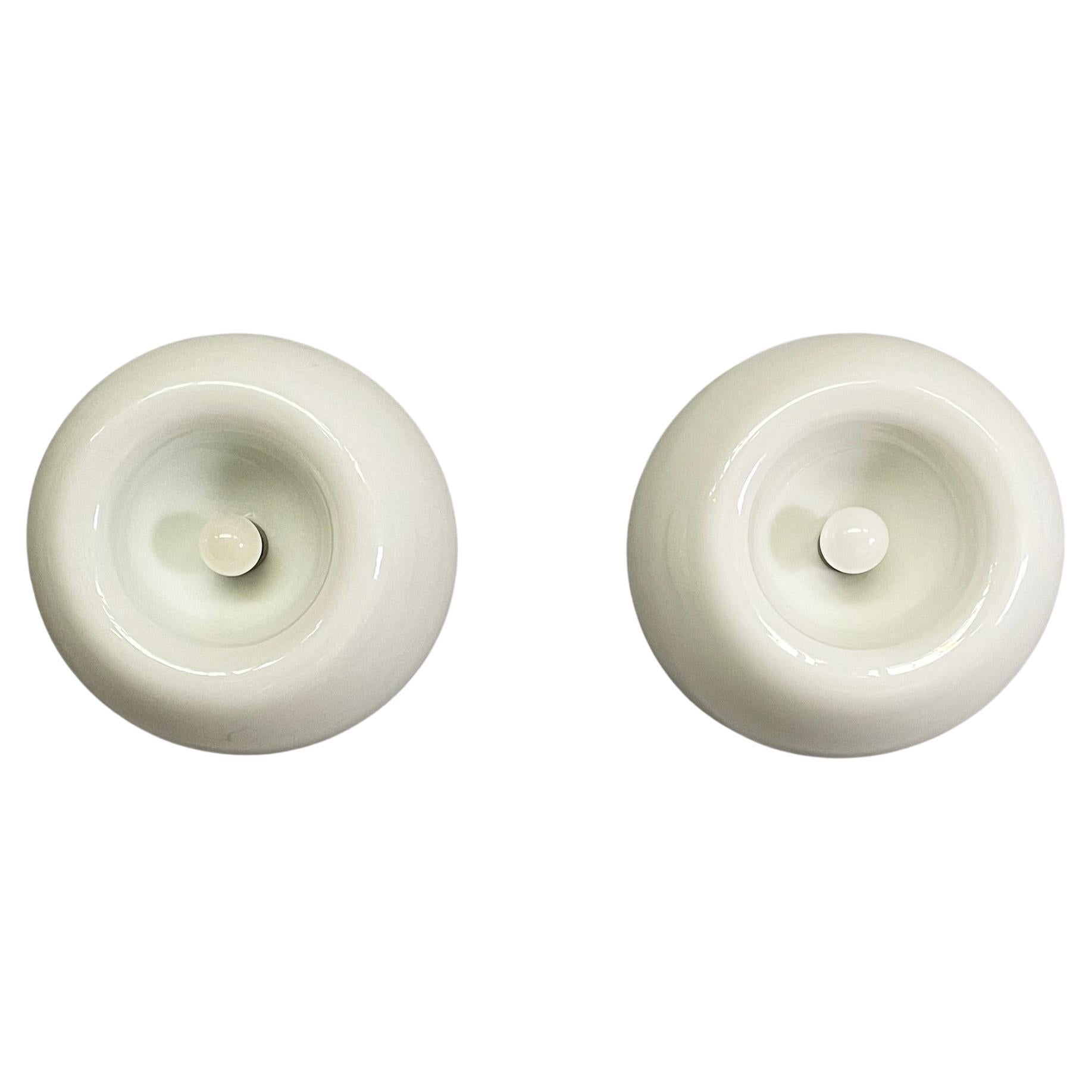 Italian modern wall lamps Velella Achille Pier Giacomo Castiglioni Flos, 1970s