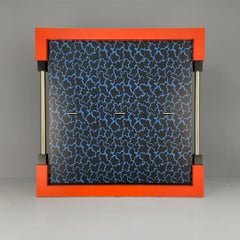 Italian modern wardrobe in wood e formica for Design Gallery Milano, 1980s