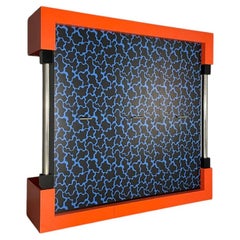 Italian modern wardrobe in wood e formica for Design Gallery Milano, 1980s