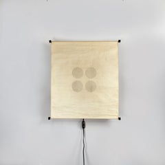 Lampe murale moderne italienne Washi Tako par Toshiyuki Kita pour Bilumen, 1970