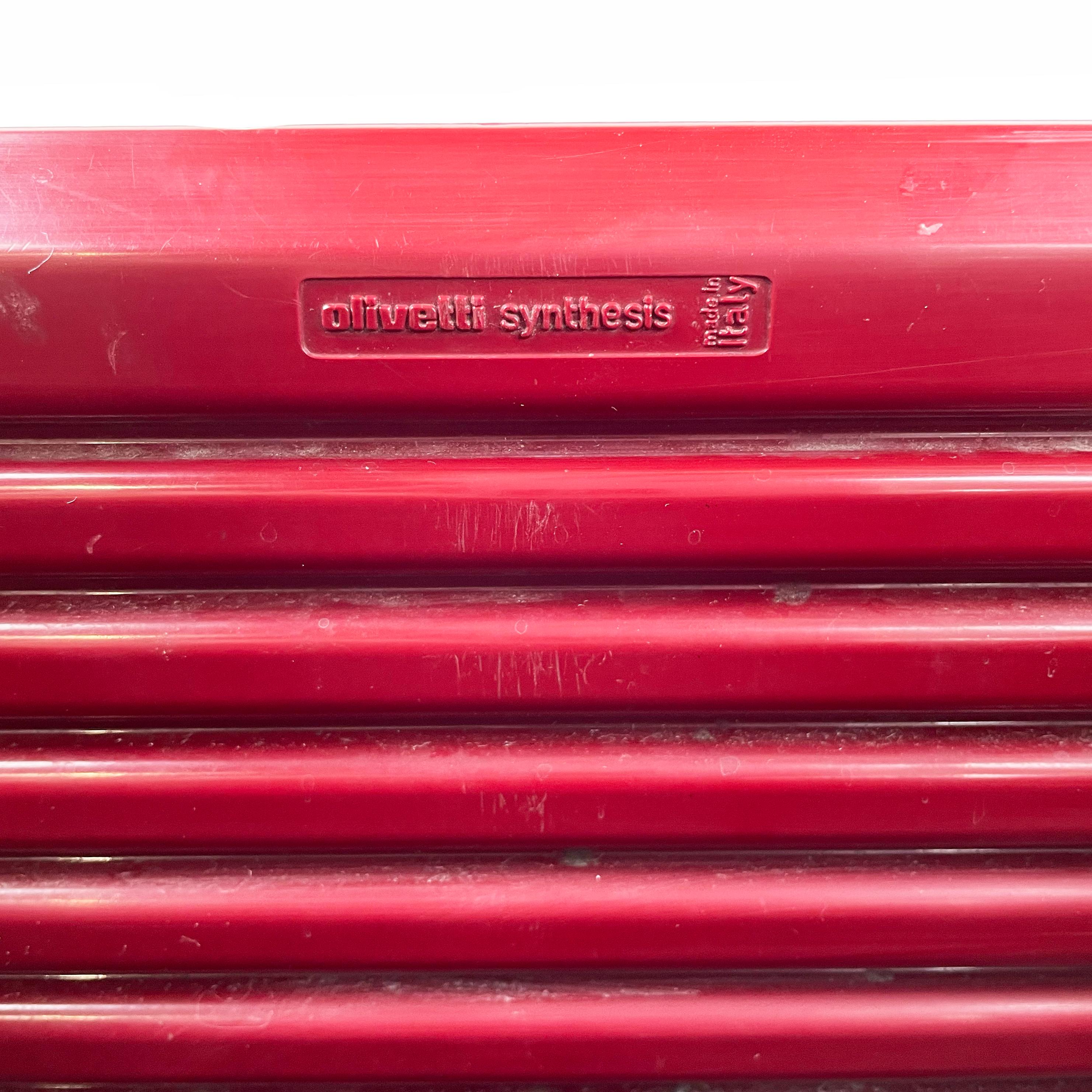 Italian modern Wastepaper basket  by Ettore Sottsass for Olivetti Synthesis 1970 3