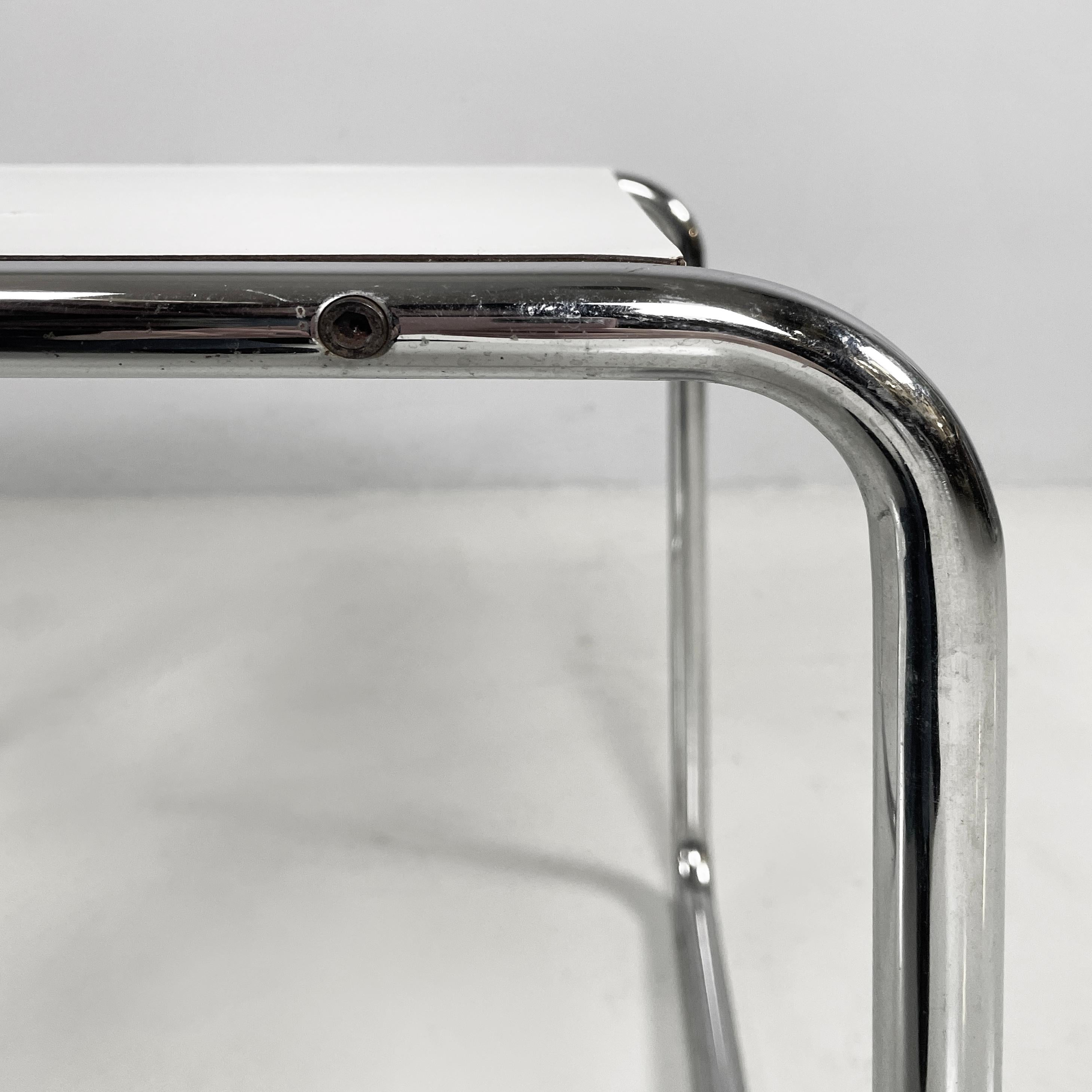 Italian modern white coffee table Laccio by Marcel Breuer for Gavina, 1970s in vendita 6