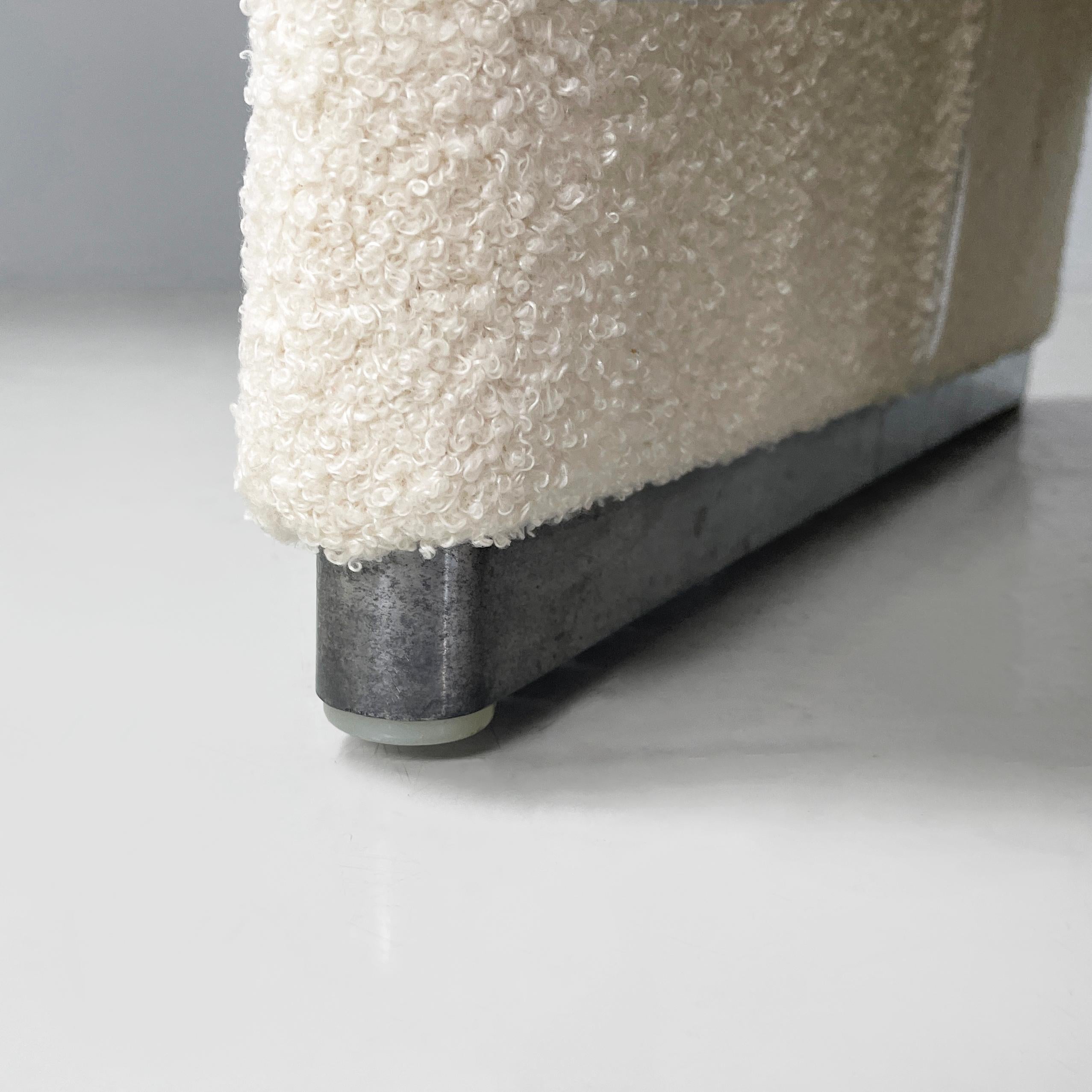 Sillones modernos italianos de tela blanca Alky de Piretti para Anonima Castelli años 70 en venta 4