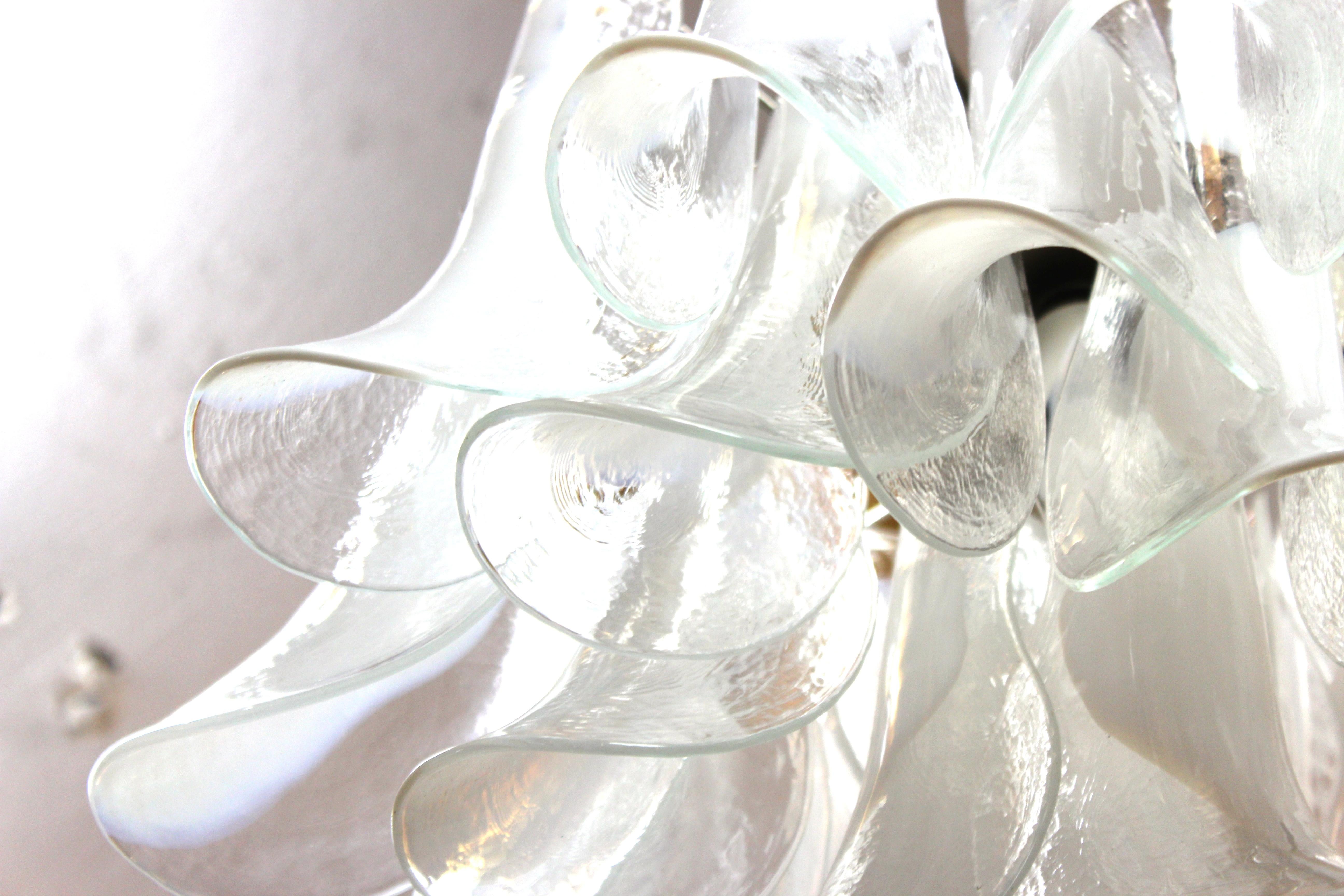 modern white chandeliers