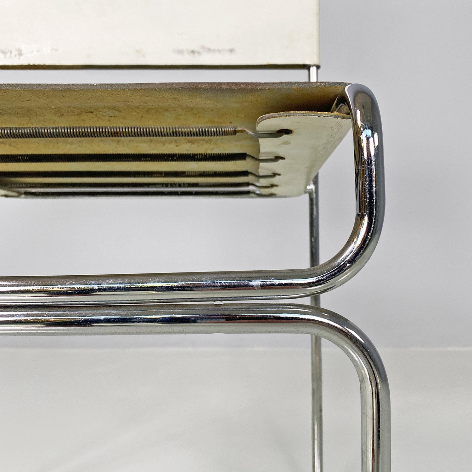 Italian modern white Libellula chair by Giovanni Carini for Planula, 1970s  9