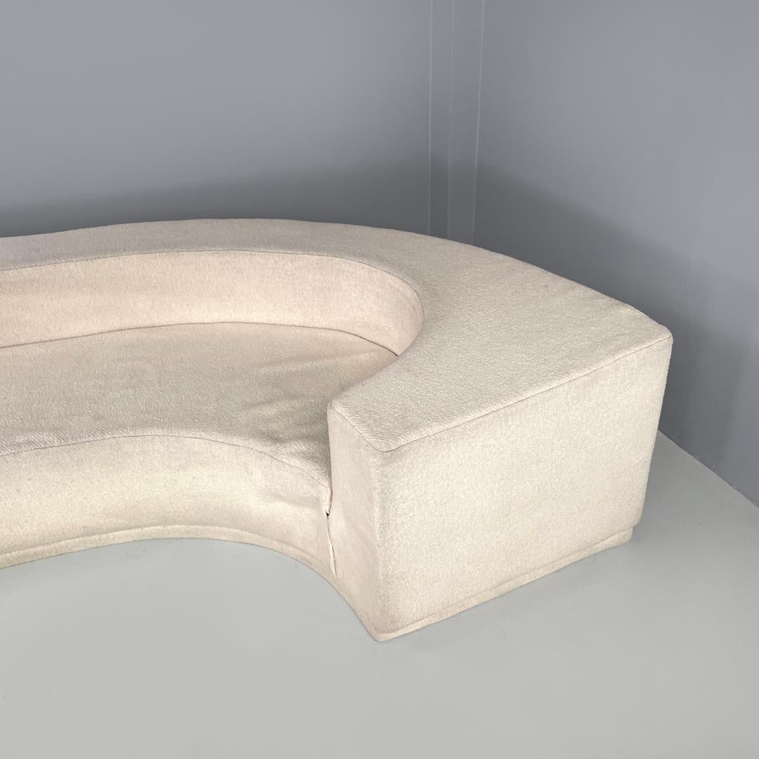 Italian modern white modular sofa Lara by Pamio Massari Toso for Stilwood, 1970s 7