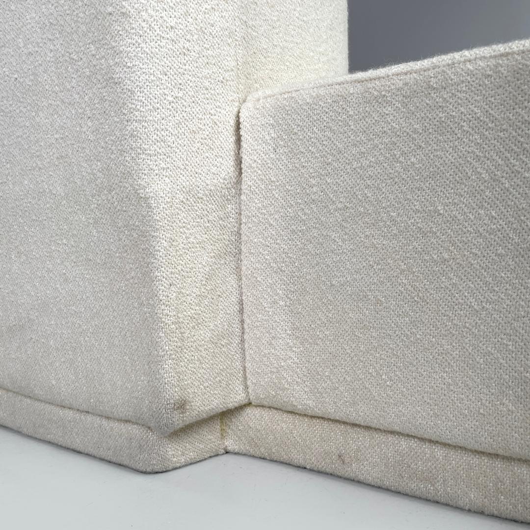 Italian modern white modular sofa Lara by Pamio Massari Toso for Stilwood, 1970s 13