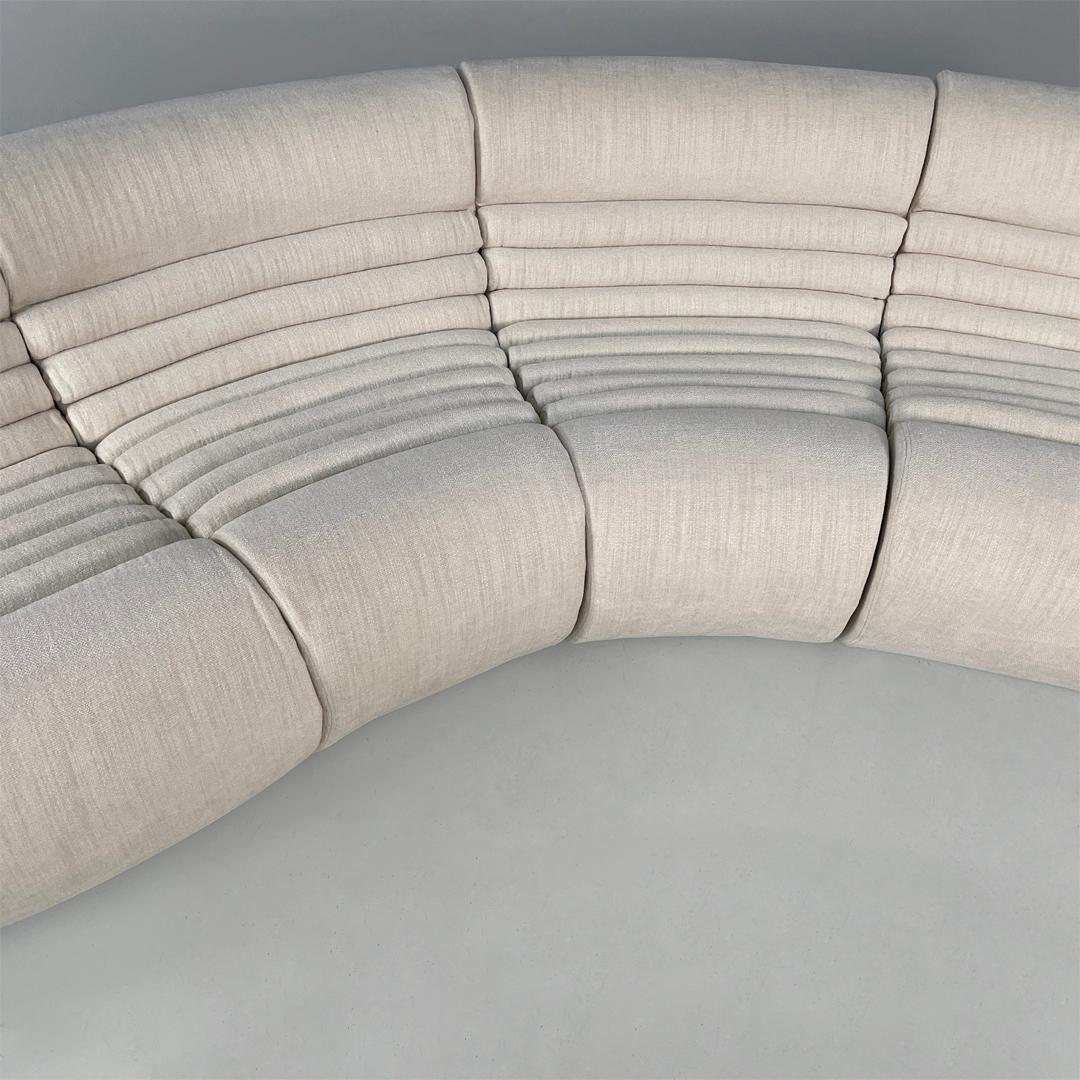 Sofá blanco moderno italiano Carrera de De Pas D'urbino Lomazzi B&B, años 70 en venta 4