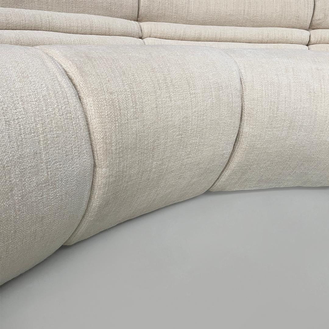 Sofá blanco moderno italiano Carrera de De Pas D'urbino Lomazzi B&B, años 70 en venta 12