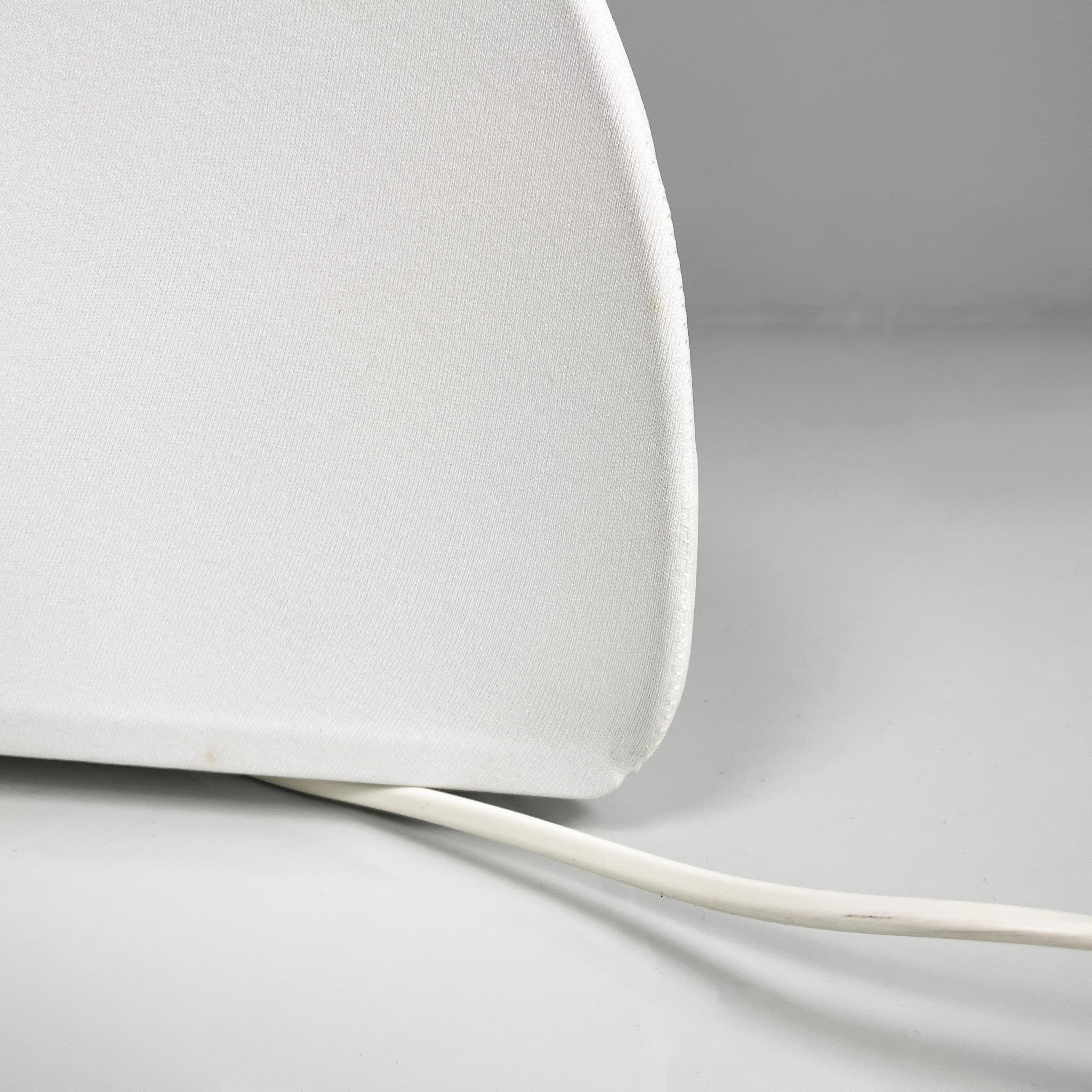 Italian modern white table lamps Kaori 1 by Kazuhide Takahama for Sirrah, 1970s For Sale 4