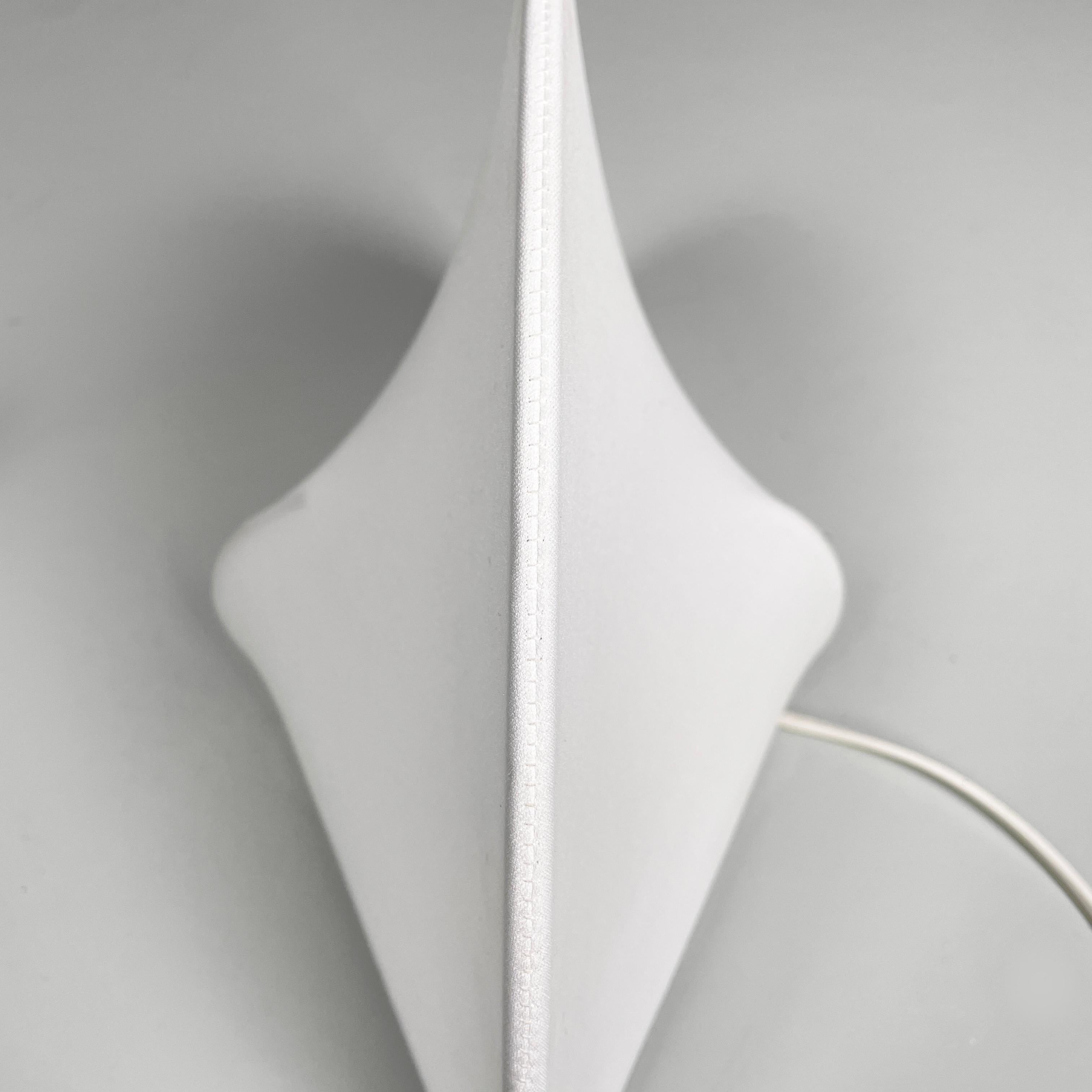 Italian modern white table lamps Kaori 1 by Kazuhide Takahama for Sirrah, 1970s For Sale 5