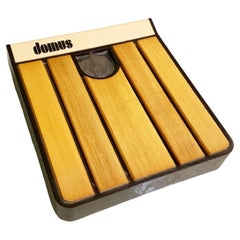 Vintage Italian Modern Wood and Plastic Scale by Domus, 1980s