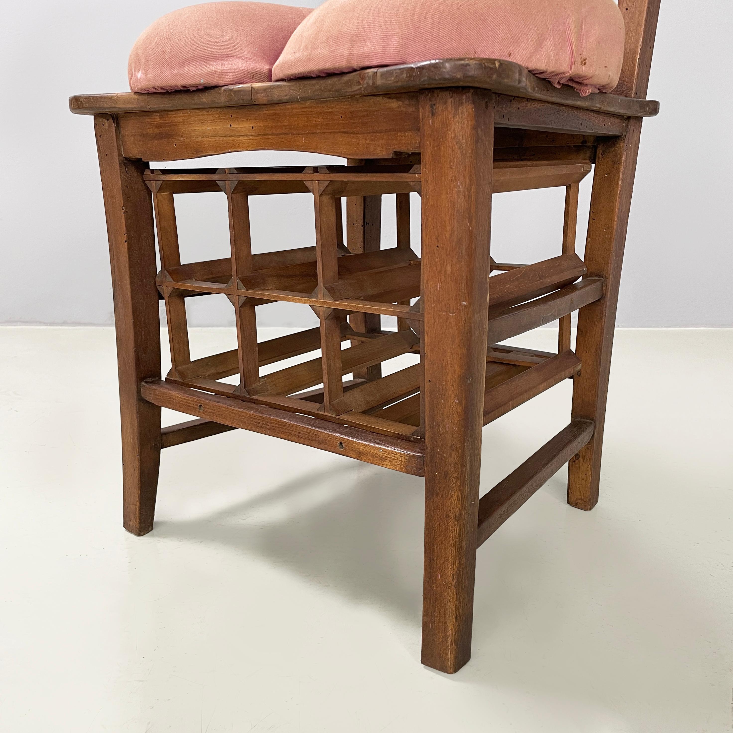 Chaise moderne italienne avec porte-bouteilles, œuvre d'art de Bogdan, années 2000 en vente 11