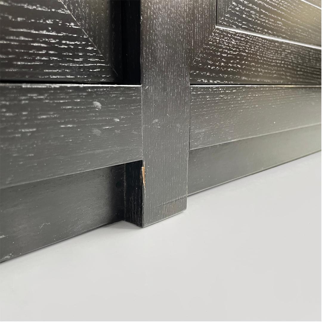 Buffet haut en bois moderne italien par Charles Rennie Mackintosh pour Cassina, années 1980 en vente 12