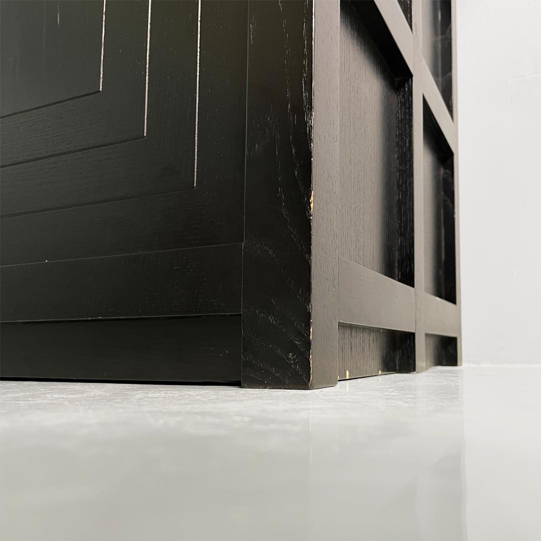 Buffet haut en bois moderne italien par Charles Rennie Mackintosh pour Cassina, années 1980 en vente 13