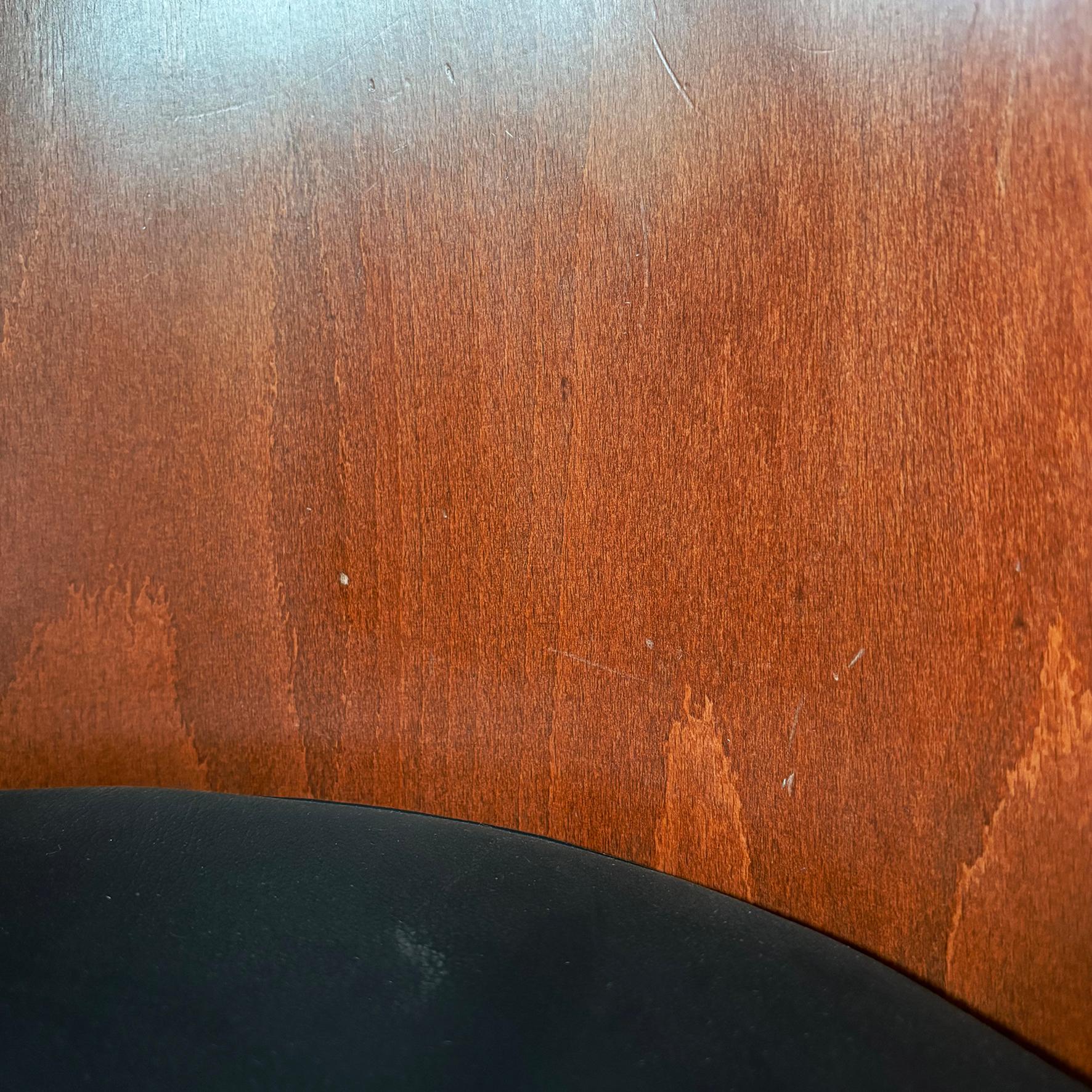 Italiano Sedie italiane moderne in legno, metallo e pelle King Costes, Philippe Starck, 1984 in vendita