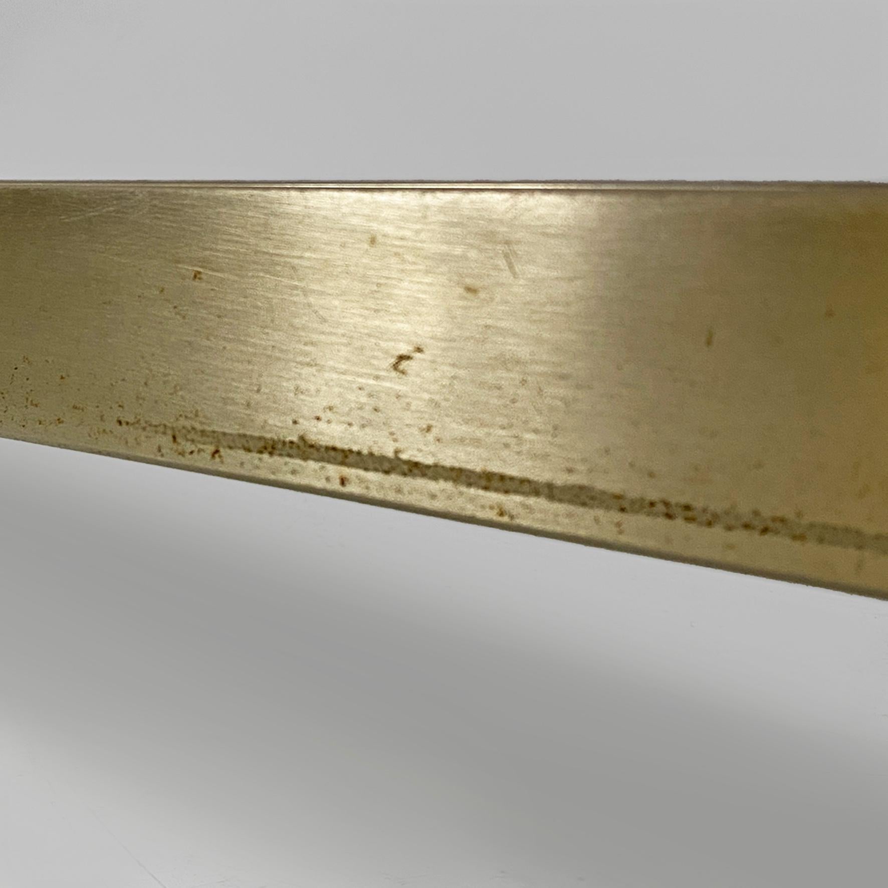 Italian modern wood top and metal base desk or dining table by Formanova, 1970s In Good Condition For Sale In MIlano, IT